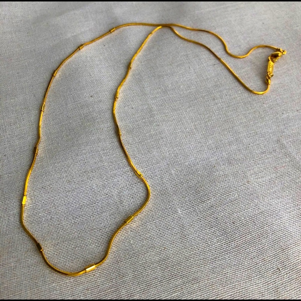 vintage gold Napier necklace